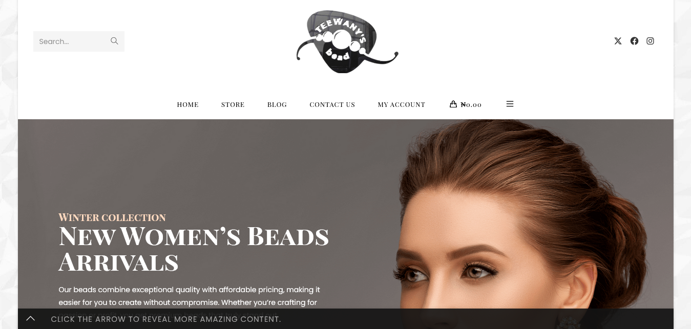 E-commerce Site Screenshot